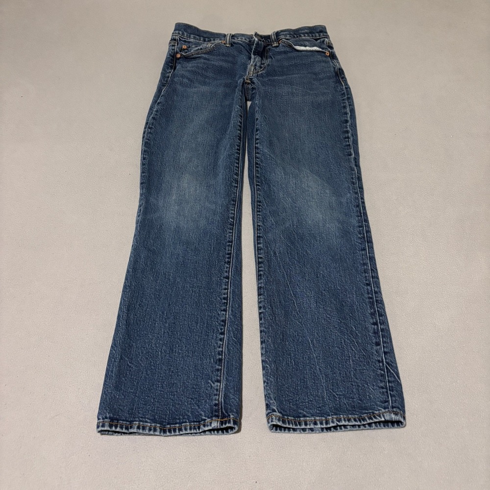 American Eagle Mens Original Bootcut Flex Jeans 28x30 Blue Medium Wash Denim